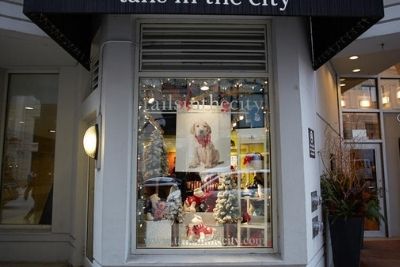 Tails in the City storefront.  